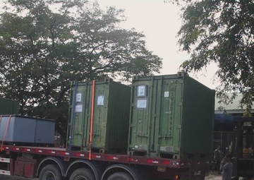 MRF-SEA Quadrant Containers Arrive Ahead of Foreign Disaster Relief Operations at Camp Aguinaldo