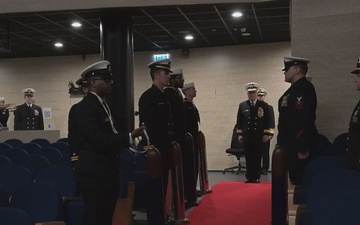 AFN Naples B-Roll Package - CTF 66 Change of Command