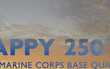 The Marines of MCBQ Celebrate the 250th Birthday of the Marine Corps
