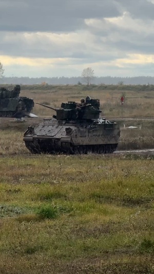 3-8 CAV Crews Test Weapon Systems During Calibration Live Fire