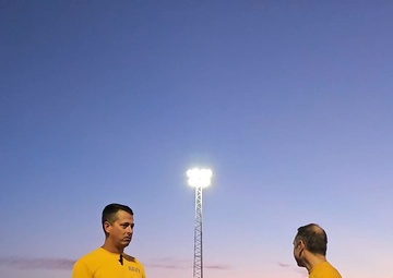 Naval Station Rota Navy 250 Plank Challenge