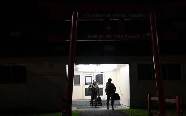 BTF: 9 EBS departs for mission