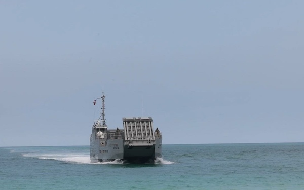 3rd LLB MSV-L beach operations b-roll