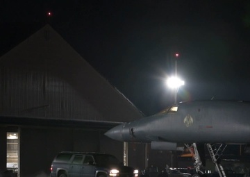 BTF: B-1B Lancer lands after Nov. 3rd mission