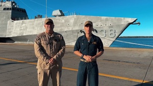 USS Pierre (LCS 38) Commissioning Virtual Tour