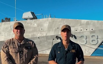 USS Pierre (LCS 38) Commissioning Virtual Tour