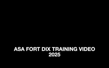 ASA FORT DIX TRAINING HIGHLIGHTS VID2025