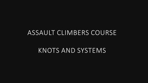 EOTG ACC Knot and Rope Systems Training Video