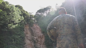 12th LCT Marines Refine Rappelling Techniques at JWTC
