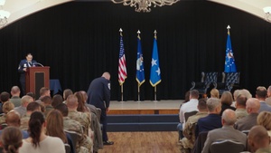 Lt. Gen. Clark J. Quinn promotion and AETC change of command ceremony