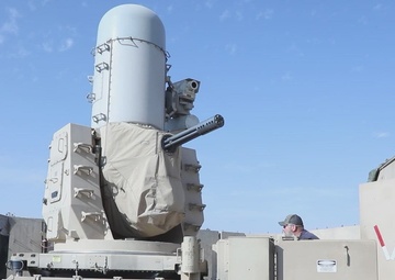 Task Force Defender tests C-Ram capabilities during a live fire exercise