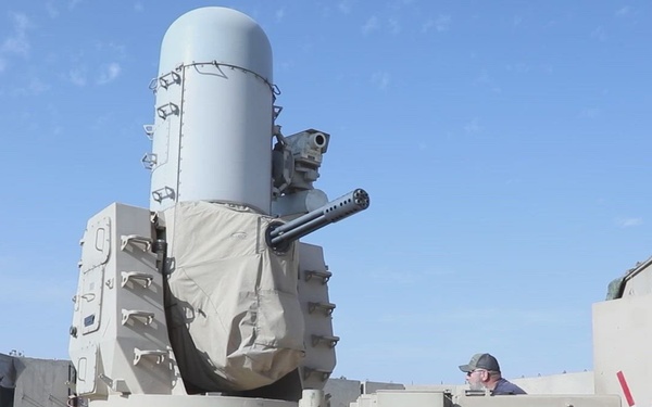 Task Force Defender tests C-Ram capabilities during a live fire exercise
