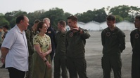 B-Roll: Philippines SecDef Teodoro, US Ambassador Carlson Visits Philippine Service Members, US Marines During Foreign Disaster Relief Operations