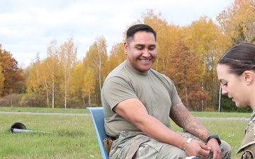 2nd Cavalry Regiment Drone Blood Delivery Exercise