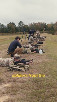 USAMU Service Rifle Team Trains IBOLC Cadre on Marksmanship Fundamentals