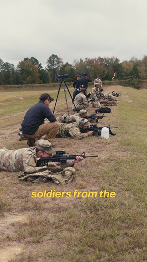 USAMU Service Rifle Team Trains IBOLC Cadre on Marksmanship Fundamentals