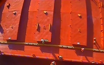 U.S. Coast Guard Air Station Detroit Medevac on Lake Huron