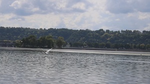Work continues on the Lower Pool 10 ecosystem restoration project