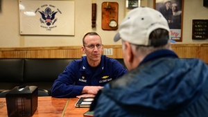 U.S. Coast Guard Polar icebreakers hold media event