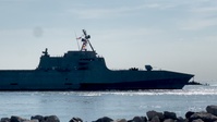 USS Pierre Departs Panama City After Commissioning