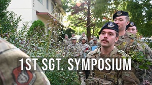 First Sgt Symposium Builds Leadership Skills at Misawa Air Base