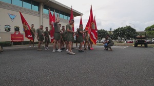 MAG-24 runs 250 miles for the Marine Corps Birthday