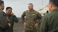B-Roll: Philippines SecDef Teodoro, US Ambassador Carlson Address Philippine, US Service Members During Foreign Disaster Relief Operations