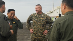 B-Roll: Philippines SecDef Teodoro, US Ambassador Carlson Address Philippine, US Service Members During Foreign Disaster Relief Operations