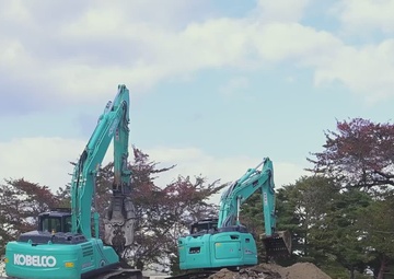 Misawa's demolition of Bong Theater hits halfway point