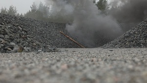 U.S. Marines deployed to the Baltic Sea hone demolition capabilities