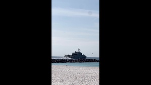 USS Pierre Departs Panama City After Commissioning