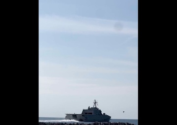 USS Pierre Departs Panama City After Commissioning