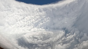 Hurricane Hunters gather data from Melissa