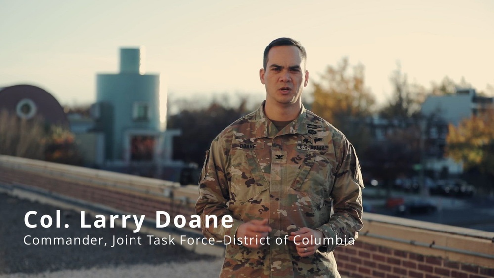 DVIDS - Video - U.S. Army Col. Larry Doane, Joint Task-Force D.C ...