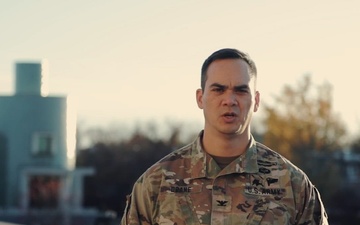 U.S. Army Col. Larry Doane, Joint Task-Force D.C. commander, speaks about the continuing D.C. Safe and Beautiful Mission