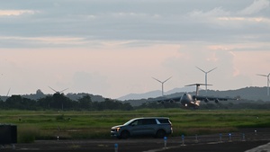 C-5 lands in Puerto Rico