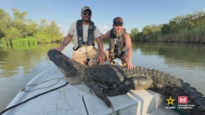 2025 Wallisville Lake Project Wounded Veteran Alligator Hunt