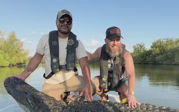 2025 Wallisville Lake Project Wounded Veteran Alligator Hunt