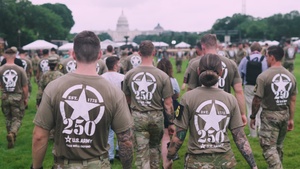 Army 250th Birthday | Fitness Challenge B-Roll