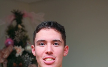 Pfc. Clayton Stock-Friends holiday shoutout