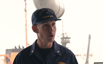 U.S. Coast Guard Polar icebreakers hold media event