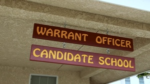 Field Artillery Warrant Officer Candidate at school