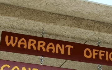 Field Artillery Warrant Officer Candidate at school