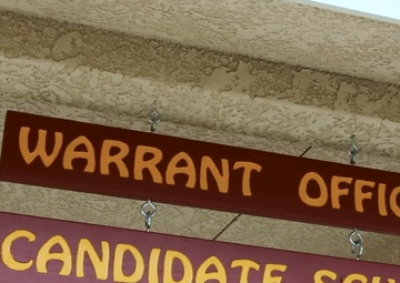 Field Artillery Warrant Officer Candidate at school