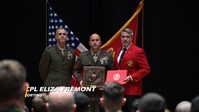Gunnery Sgt. Robert Navarro receives the Gunnery Sgt. Carlos Hathcock II Award, Marine Corps Air Station Iwakuni, Japan, 2025