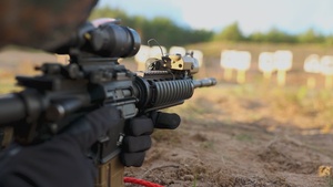 U.S. Marines participate in USMC rifle the Marine Corps Combat Marksmanship Program Table 5 to increase lethality and combat readiness