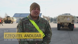 Holiday Greetings from Soldiers of the 101st Airborne Division