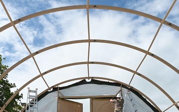 635th MMS builds shelter systems in Puerto Rico