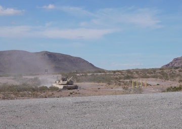 Iron Heroes M1A2 Abrams tank live fire accuracy screening test B-Roll