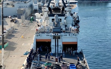 Coast Guard continues to break records, offloading over $362 million in illicit drugs interdicted in Eastern Pacific Ocean